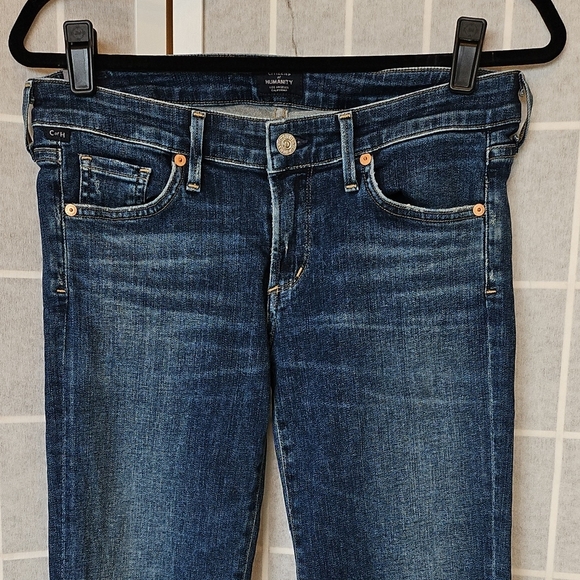 Citizens Of Humanity Dark Blue Skinny Jeans - Picture 2 of 9
